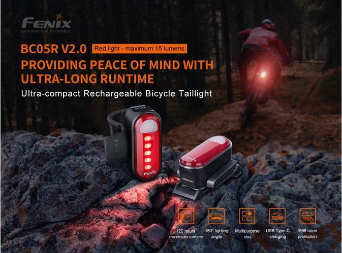 Image du produit Fenix BC05R V2.0 (15 lm, 15 lm)