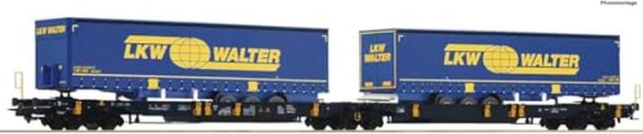 Actual product image Roco 77363 H0 Wascosa double-pocket articulated wagon (Track H0)