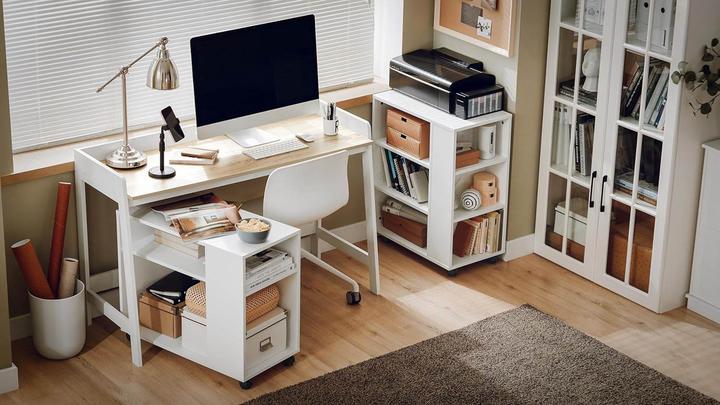 Produktbild SoBuy Schreibtisch (125 x 51 x 80 cm)