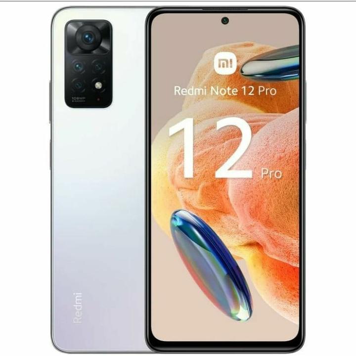 Actual product image Xiaomi Redmi Note 12 Pro (256 GB, White, 6.67", Hybrid Dual SIM, 4G)