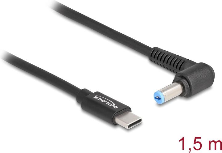 Actual product image Delock Charging cable USB-C to Acer 5.5 x 1.7 mm plug 1.5 m (1.50 m)