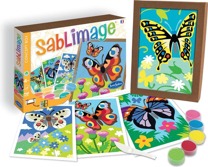 Produktbild Sentosphere Sandbilder Schmetterlinge