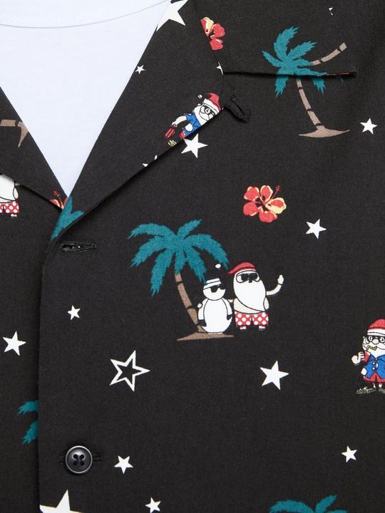 Produktbild Jack & Jones Nikolaus Print Kurzarmhemd (XXL)