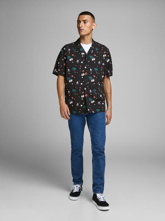 Produktbild Jack & Jones Nikolaus Print Kurzarmhemd (XXL)