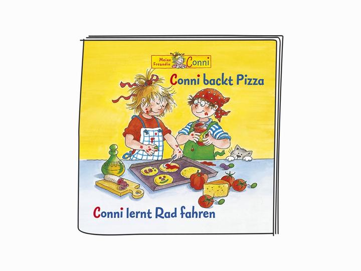 Actual product image Tonies Conni bakes pizza / Conni learns to ride a bike (German)
