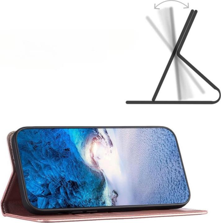 Produktbild Binfen Color Xiaomi Redmi Note 13 4G - BINFEN Flip Case Hülle rosa (Xiaomi Redmi Note 13 4G)