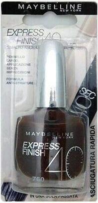 Actual product image Maybelline New York Maybelline Nail Express Nail Polish 760 (Brown frost, Colour paint)