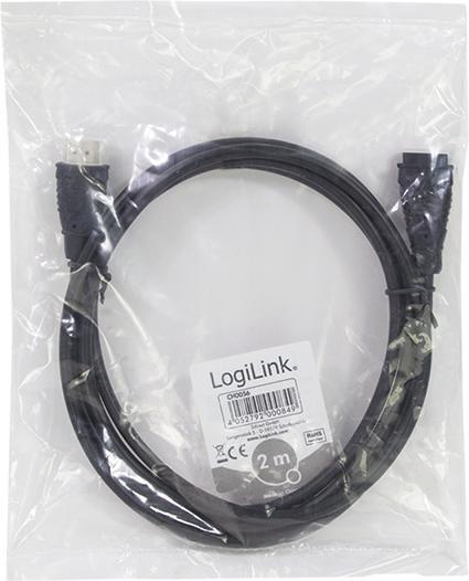 Image du produit LogiLink HDMI (Typ A) — HDMI (Typ A) (2 m)
