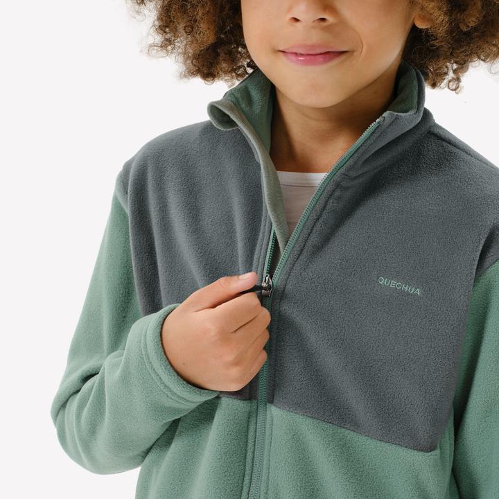 Image du produit Quechua Veste polaire enfants taille 122-170 randonnée - MH500 Zip TW (6, 7, 8)