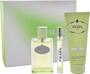 Prada infusions iris eau parfum 100ml + leche corporal 100ml + roll-on 10ml (Eau de Parfum, 110 ml)