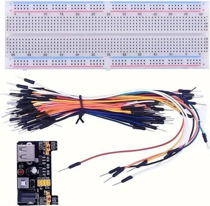 Produktbild Activity Board 830pcs Arduino UNO R3 DIY Starter Kit mit Breadboard & Tie-Points - Educational Electronics Set für