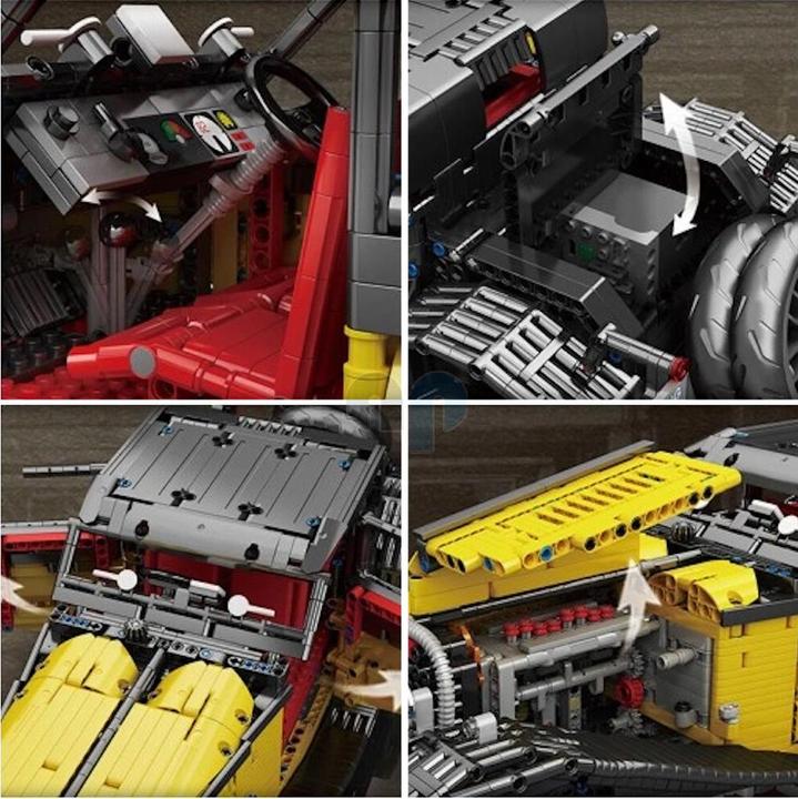 Produktbild Mould King Oldtimer "T50" - Klemmbausteine