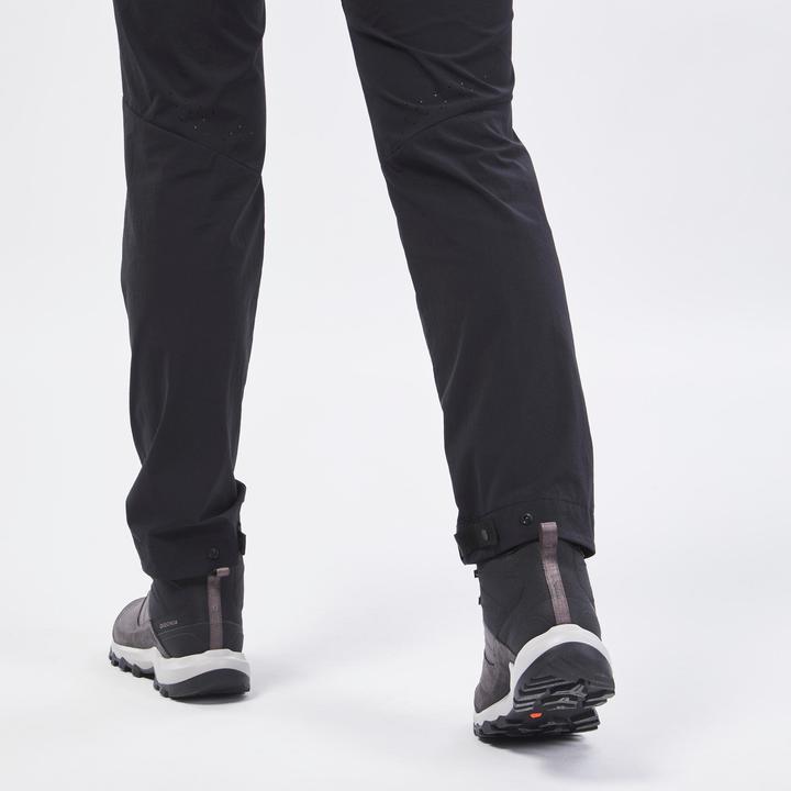Actual product image Quechua Wanderhose Damen - MH500 schwarz (31)