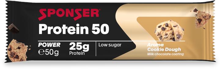 Sponser Protein 50 Bar Cookie Dough Beutel 50 g (50 g, 1 pcs)