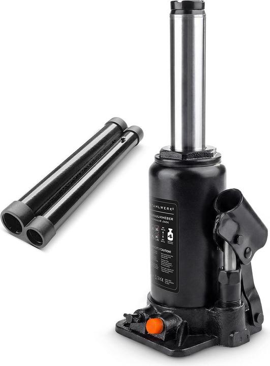 Produktbild Stahlwerk Hydraulikheber 4 Tonnen Hubkraft 180-350 mm Stempelwagenheber Autoheber Wagenheber