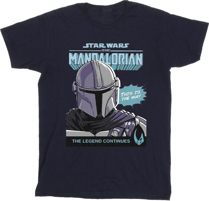 Immagine prodotto Star Wars Mando Comic Cover Maglietta Uomo (M)
