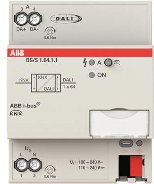 Actual product image ABB DG/S1.64.1.1 DALI Gateway, Basic, 1-gang, REG