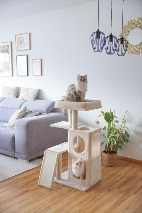 Actual product image Kerbl Alessia scratching post (100 cm, Beige)
