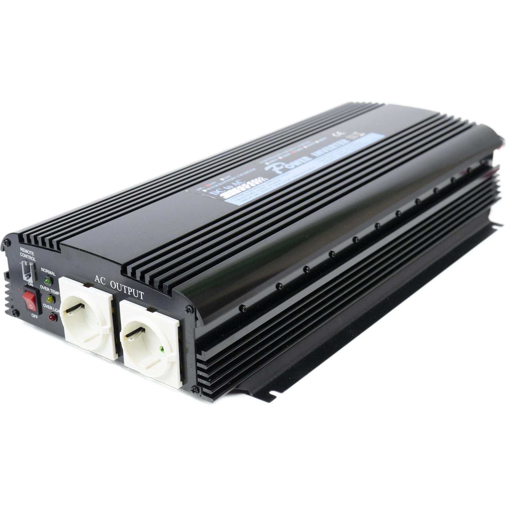 President, Spannungswandler, Spannungswechselrichter 1700 W, 12 V-Versorgung, 230 V-Ausgang, modifizierte Sinuswelle, F