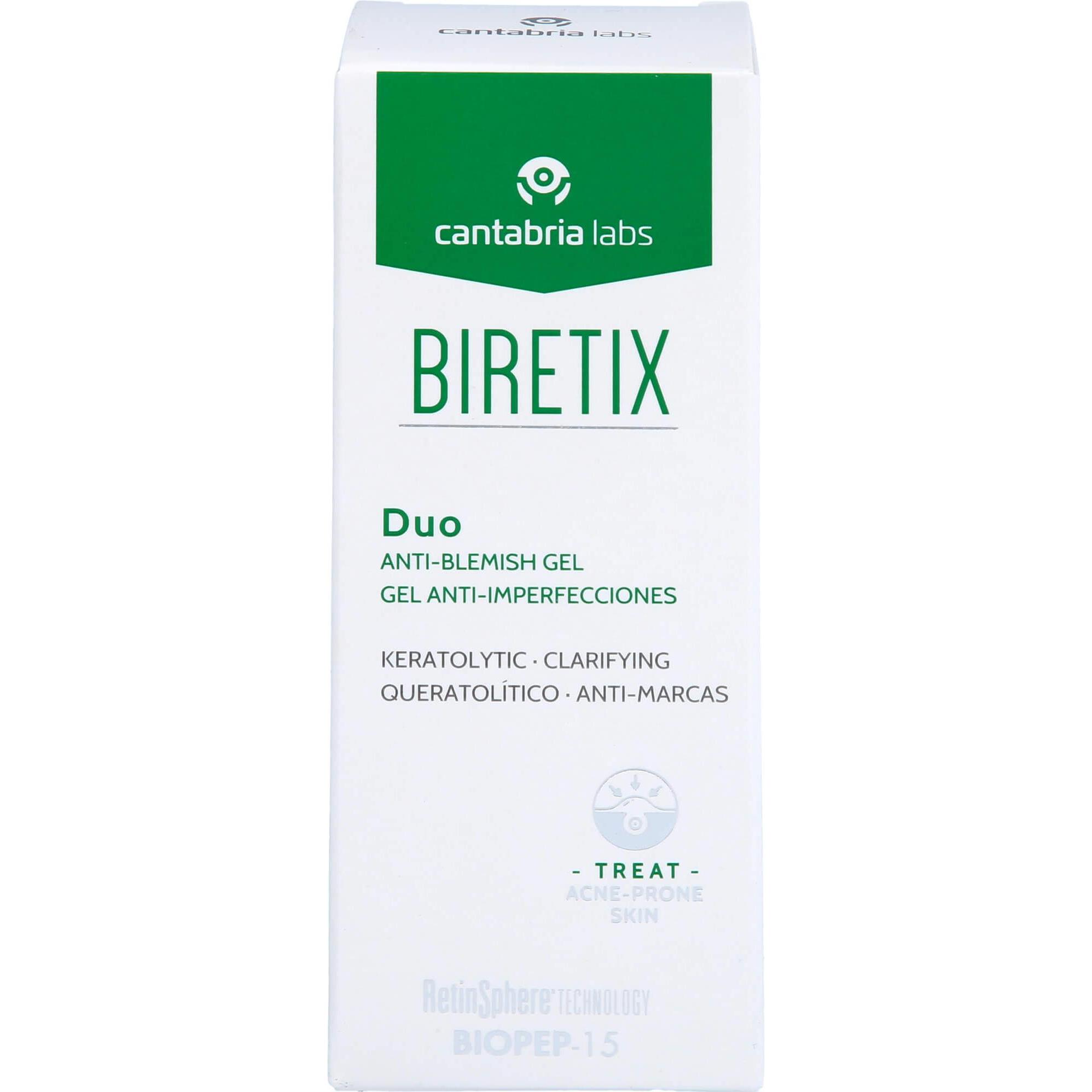 Thumbnail - Biretix, Bodylotion, Duo Gel für unreine Haut, 30 ml Gel (Körpergel, 30 ml)