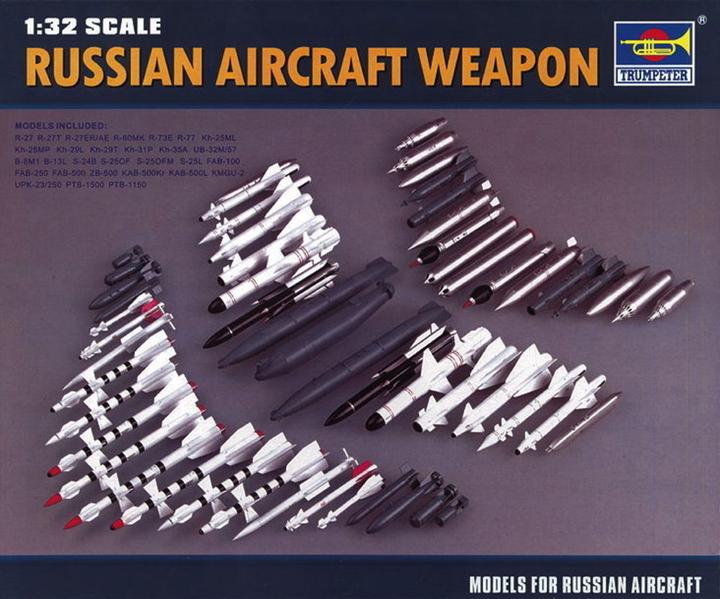 Actual product image Trumpeter Russian Aircraft Weapon