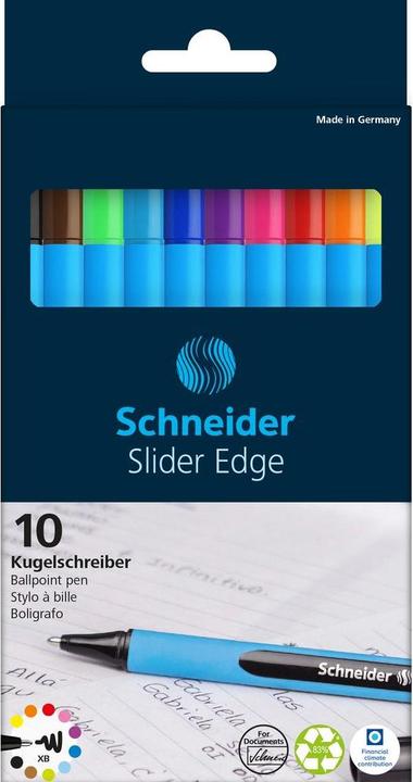 Image du produit Schneider Slider Edge (Multicolore, 10 x)