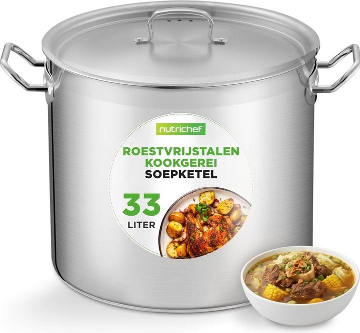 Immagine prodotto Nutrichef Pentola per Brodo (Pentola, Acciaio inossidabile)