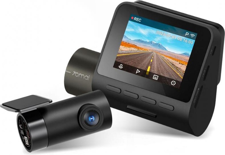 Actual product image 70mai A200 + RC11 (Built-in display, Rechargeable battery, Full HD)