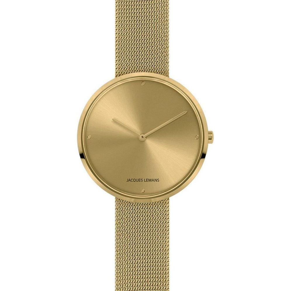 Jacques Lemans, Armbanduhr, Damenuhr La Passion, Gold, (Analoguhr, 36 mm)