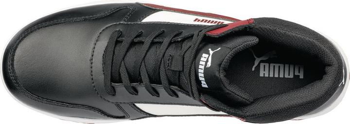 Image du produit Puma Frontcourt Blk/Wht/Red Mid S3 (S3, 40)