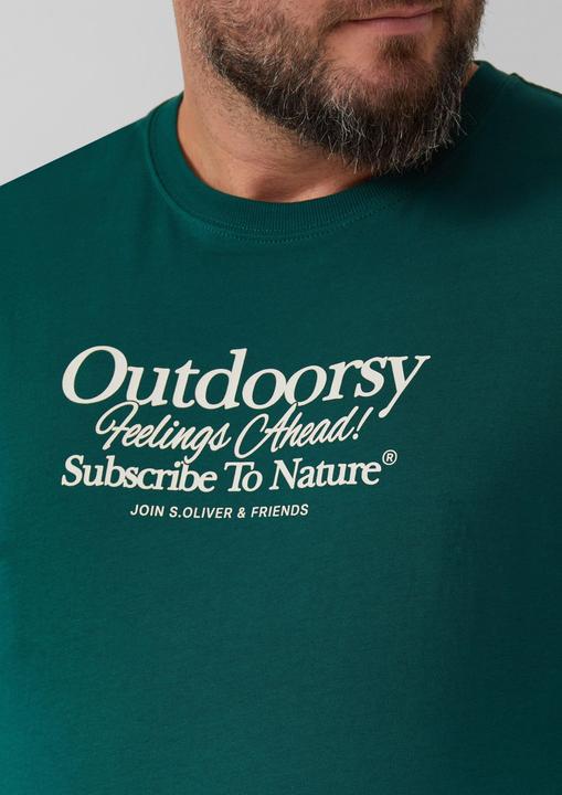 Immagine prodotto S.Oliver T-Shirt Baumwoll-T-Shirt mit Frontprint (5XL)
