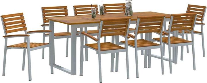 Produktbild vidaXL Garten Essgruppe