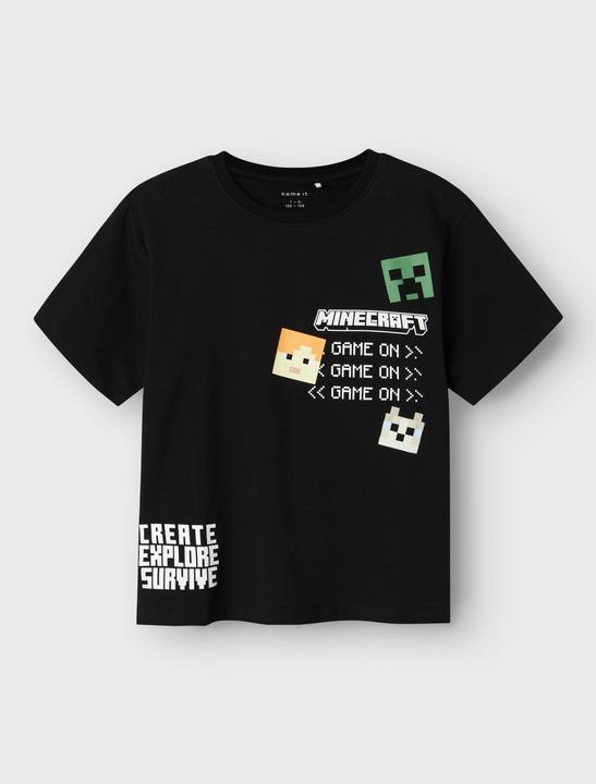 Produktbild Name it T-Shirt JAFAR MINECRAFT Kurzarmshirt (116)