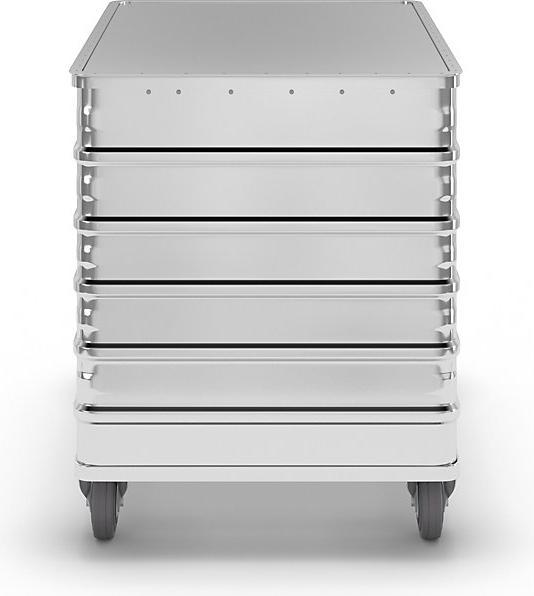 Produktbild Gmöhling Alu-Kastenwagen, Vollwand (250 kg)