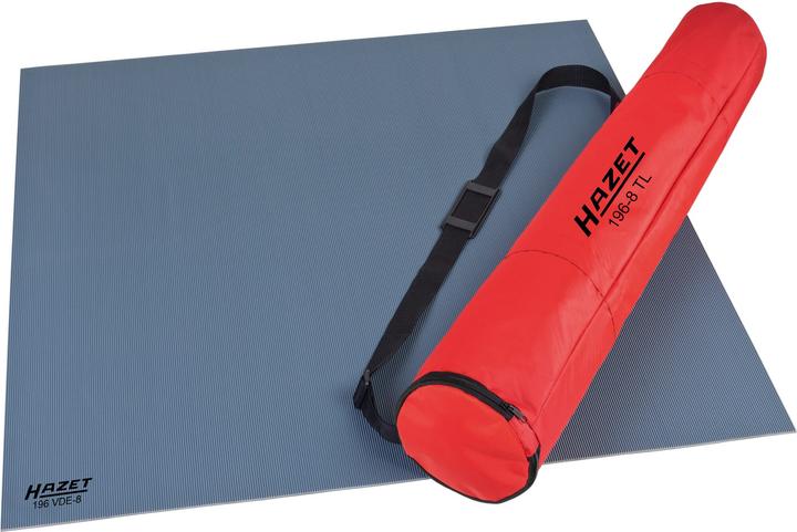 HAZET Stand-up insulating mat 196VDE-8/2 - Number of tools: 2