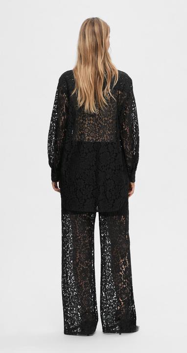 Image du produit Selected Chemise à manches longues en dentelle (38)