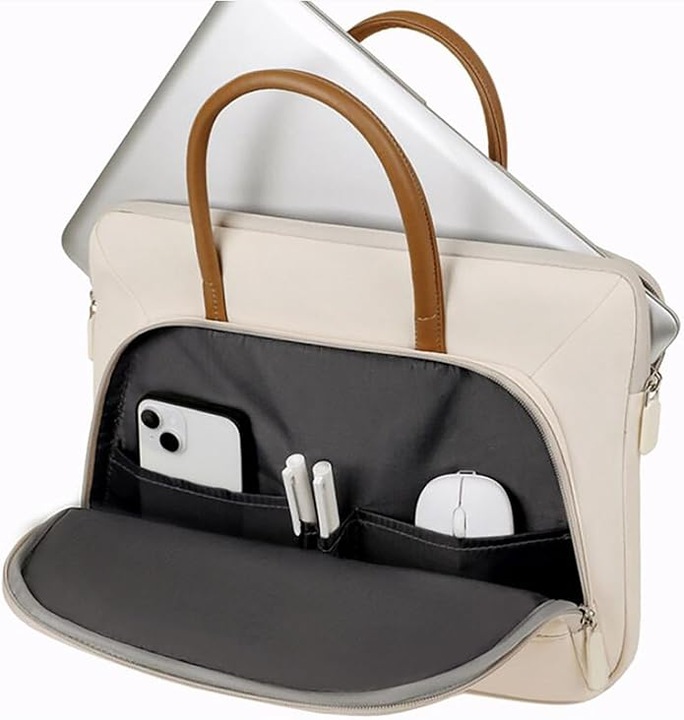 Produktbild Only-Bags.Store Tragbare Laptop-Schultertasche, tragbare Konferenztasche, 14 Zoll (14")