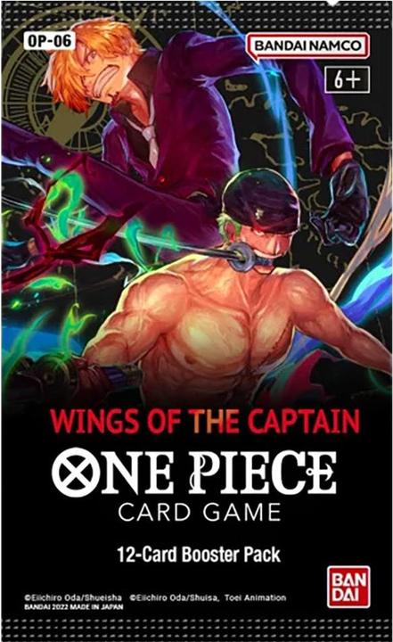 Produktbild One Piece Wings of the Captain OP06 Booster - Card Game - EN (Englisch, Booster Pack)
