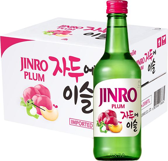Jinro Chamisul Soju (Prune) (20 x 36 cl)