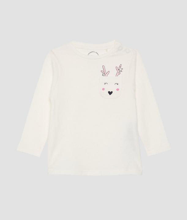 S.Oliver T-Shirt Longsleeve mit aufgesetzter Brusttasche und Print (74)