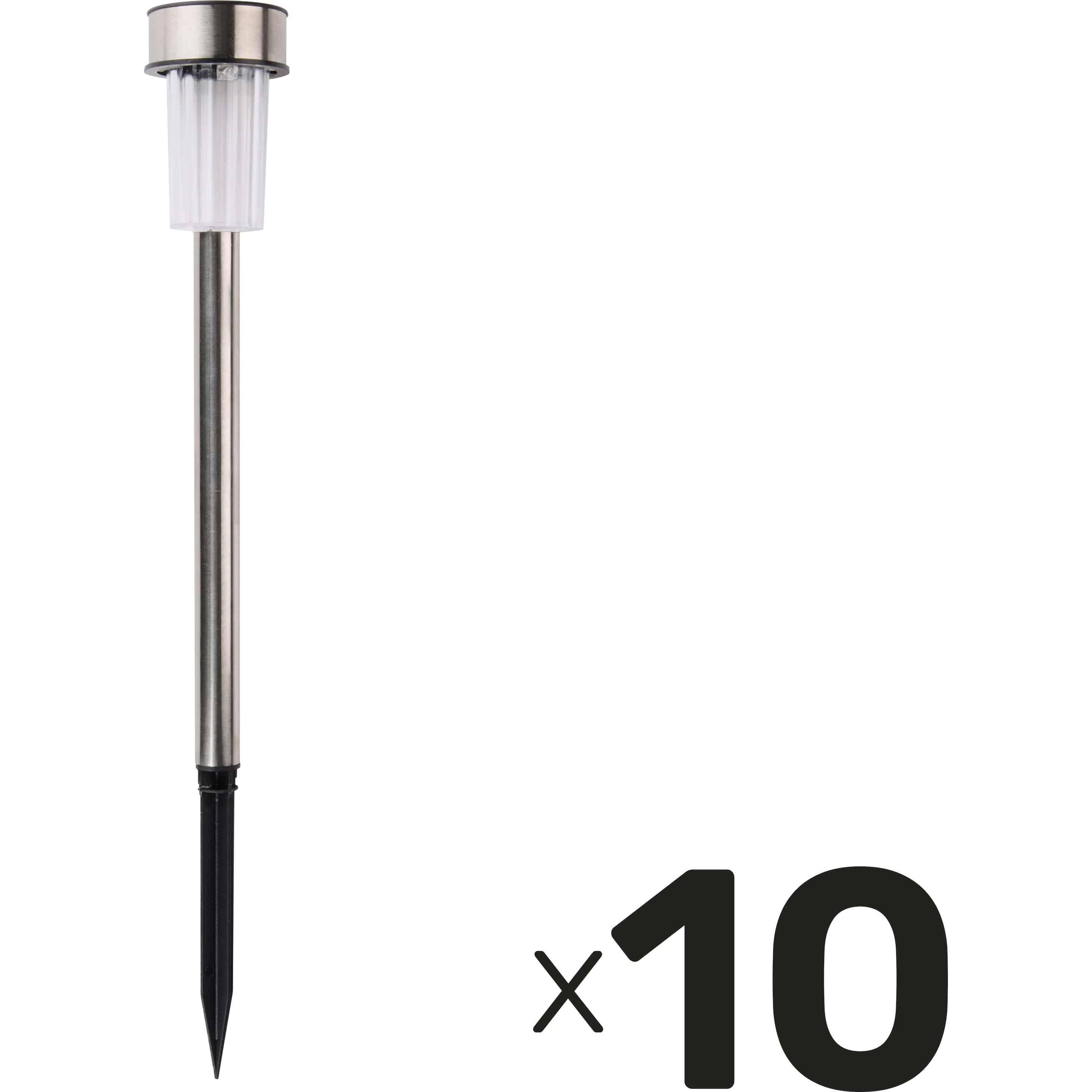 Grundig, Gartenbeleuchtung, Spike solar d4,8x36,5 10/set (IP44)