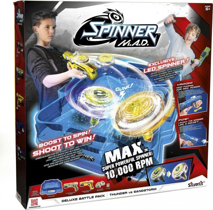Silverlit Spinner Mad Deluxe Battle