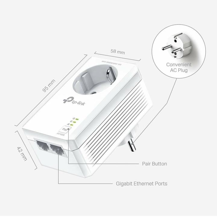 Produktbild TP-Link AV1000 (1000 Mbit/s)