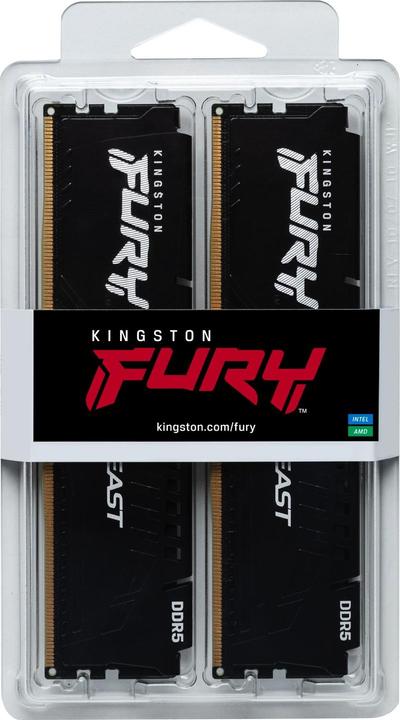 Produktbild Kingston FURY Beast (2 x 16GB, 6000 MHz, DDR5-RAM, DIMM)