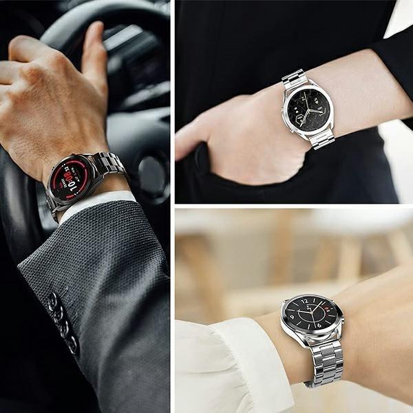 Actual product image pasek Metal Apple Watch 424445 mm srebrnysilver (42 mm, 44 mm, 45 mm, Stainless steel)