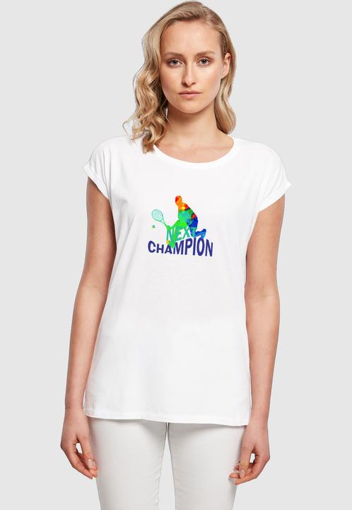 Produktbild Merchcode Ladies Next Champion Extended Shoulder Tee - 112757 (5XL)