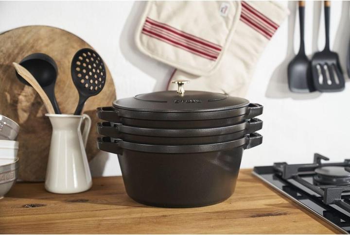 Image du produit Staub Cocotte (24 cm, Ensemble de casseroles et de poêles de cuisson, Fonte)