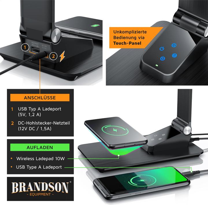 Image du produit Brandson Lampe de bureau (500 lm)