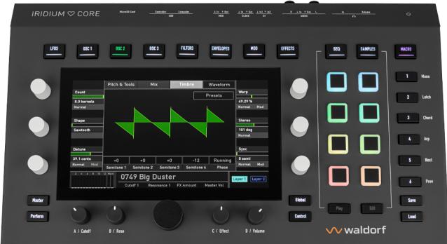 Image du produit Waldorf Synthétiseur Iridium Core