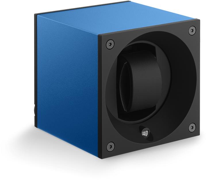 Aluminium anodisé bleu saphir